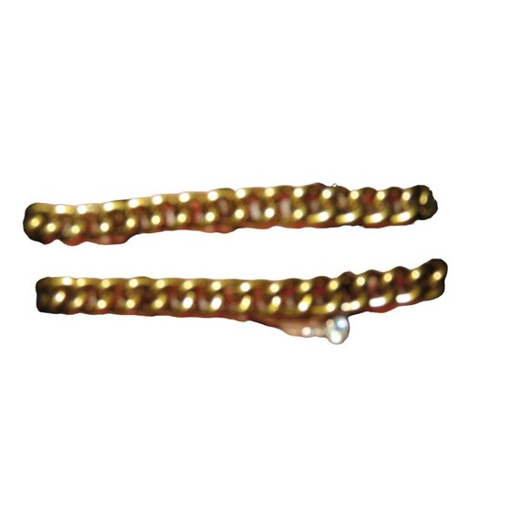 KURT GEIGER London Purple Brixton Quilted Leather Chain Wallet Crossbody Handbag - Picture 10 of 14